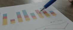 Imagem de gráfico para ilustrar conteúdo sobre como aumentar a rentabilidade com recuperação de créditos tributários